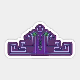 Minimal Mysterio Sticker